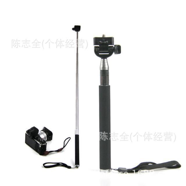 便携式手机自拍杆 数码相机与手机的通用手持伸缩神器